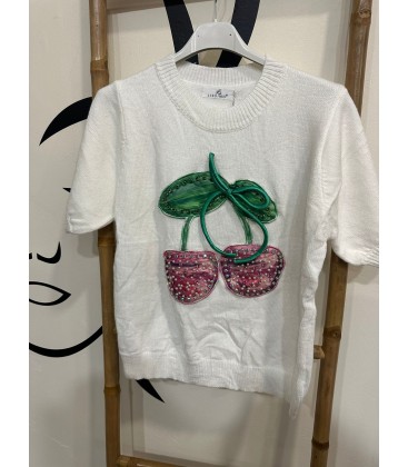 BLUSA CEREZA