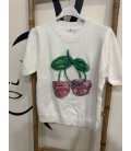 BLUSA CEREZA