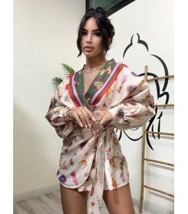 VESTIDO KIMONO