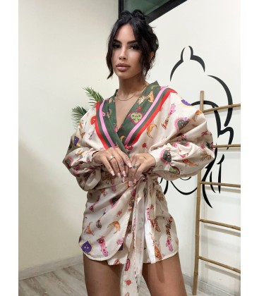VESTIDO KIMONO